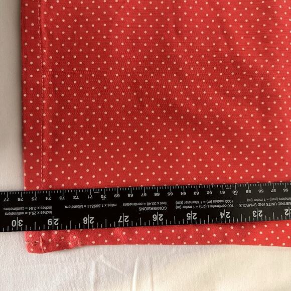 Gloria Vanderbilt NEW AMANDA Capri Jean Classic Fit Size 10-CORALw/Polka Dot NWT - Picture 9 of 14